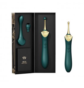 ZALO - BESS Clitoris Stimulator Massager (Chargeable - Turquoise Green)